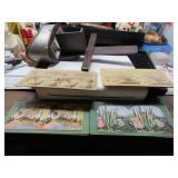 LOT BAA124  ANTIQUE STERIOVIEVER & CARDS