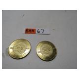 LOT BAA 67 COLLECTIBLE TOCKEN SCAFFERSTOWN PA
