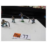 LOT MW 77 METAL CIVIL WAR METAL SOILDERS