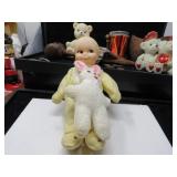 LOT BAA 24 KEWPIE DOLL W/ RABBIT