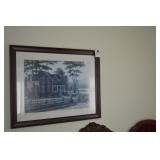LOT CS 2  OLD HOMESTEAD FRAMED WALL ART
