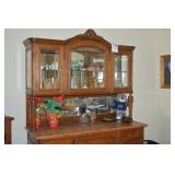 LOT CS FRANCY ART DECO CHINA CABINET
