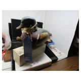LOT BAA 57 HAND CAVERED DUCK DECOY