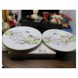 LOT BAA 48 KUTANI NIPPION 4 DINNER PLATES