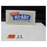LOT KE 22 RARE GAS STATION SIGN ANTLANTIC HI ARC