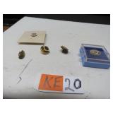 LOT KE 20 1918 PIN  PAST MASTER AOMP PIN