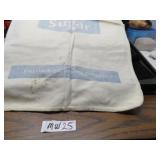 LOT MW 25 COLLECTIBLE CLOTH SUGAR BAG FRANKLIN