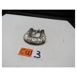LOT CW 3 ORNATE GAUDALABAR MEXICO BELT BUCKLE