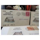 LOT BA 10 THREE FIRST DAY COVERS 1930 LEBANON PA
