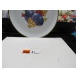LOT BAA 31 BACHENBACH  GERMANY  PLUM PLATE