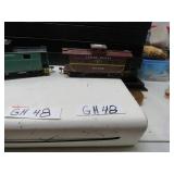 LOT GH 48  HO THREE CABOSSE  PENN CENTRAL/ SANTA E