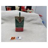 LOT KE 13 VINTAGE SINGER OIL TIN ANTIQUE
