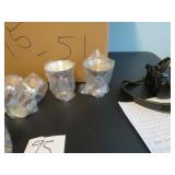 LOTEE95  LOT OF20 PEWTER GOBLETS ABOUT 20