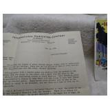 LOT KK 17 ANTIQUE  LETTER MCCORMICK DERRING