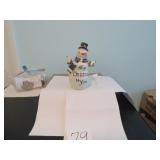LOT EE 79 SNOWMAN  MERRY CHRISTMAS