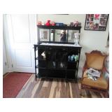 LOT EE101 ENGLISH  WALL CABINET  MIRRORS SIDE STOE