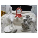 LOT KK 3 GARDEN STATUES