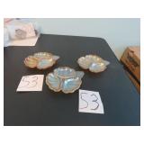 LOT EE 53 3 CLOVER MARIGOLD PLATE