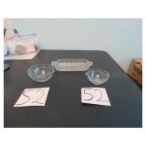 LOT EE 52 2 EGG POUR MEASURE  GLASS & BUU
