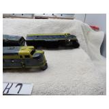 LOT GH 7 HO TRAIN BODIES  ENGINES & PASS CARS