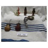 LOT KK 32 FIGURINES RARE SYROCO COMSISITE