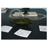 LOT EE 60 4 PRECIOUS GLASS  PEICES
