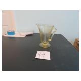 LOT EE 44 YELLOW DEPRESSION WATER PICTHER