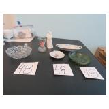 LOT EE 48  5 PCS  VARITY GLASS  R