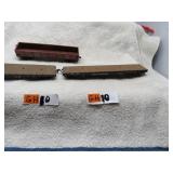 LOT GH 10  HO TRAIN FLAT BEDS NORFOLK WESTERN  ATF
