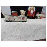 LOT GH 9 HO TRAIN  BOX CARS PRR DELAWARE HUDSON CR