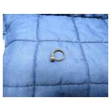 LOT BB10  ANTIQUE HORE SHOER NAIL RING  RARE