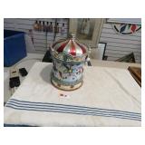 LOT HC #18 CAROUSEL HORSE COOKIE JAR