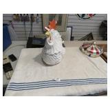 LOT HC # 17     VERY OLD ROOSTER COOKIE JAR
