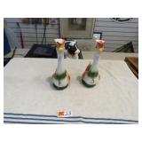 LOT HC 23 ANTIQUE SALT & PEPPER