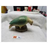 LOT K3 2 TROCIAL BIRD YELLOW /GREEN POTTERY