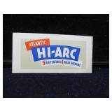 LOT KE 16  RARE ATLANTIC HI ARC  GAS STATION SIGN