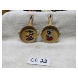 LOT CC 23 CAST AMISH MAN & LADY