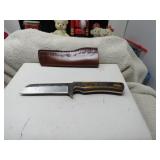 LOT #12 COWBOY BULL KNIFE 4 INC SHEATH