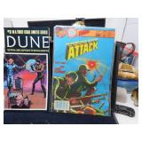LOT MW  2BOOKS COMIC #3 DUME & FIGHTING FORCES AT