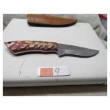 LOT FF # 9  4 INC BLADE  FIXED BLADE SKINNER KNIFE