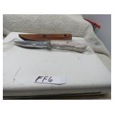 LOT FF # 6  PEARLE WHITE HANDLE 4 INC BLADE SHEATH