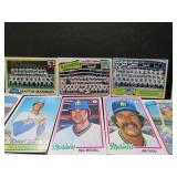 LOT B 6 TOPPS CARDS MARINERS SOME CARDS ARE SIGNED