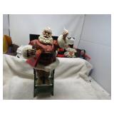 LOT RM 3 POSSIBLE DREAMS SANTA HOLDING COKE BOTTLE