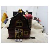 LOT HC # 4 OLD RED BARN COOKIE JAR