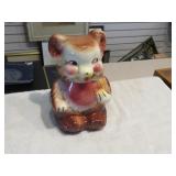 LOT HC 15 TEDDY BEAR COOKIE JAR  VERY LOVELY