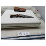 LOT FF 24 FOLDING BLADE POCKET KNIFE  3 IN