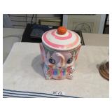 LOT HC # 12  FANCY ELEPHANT  COOKIE  JAR