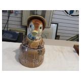 LOT HC # 11 LADY DUCK  COOKIE JAR