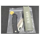 KABAR 4071 DOZIER FOLDING KNIFE WITH BOX
