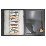 COLLECTION OF ADVERTISING FOLDING KNIVES